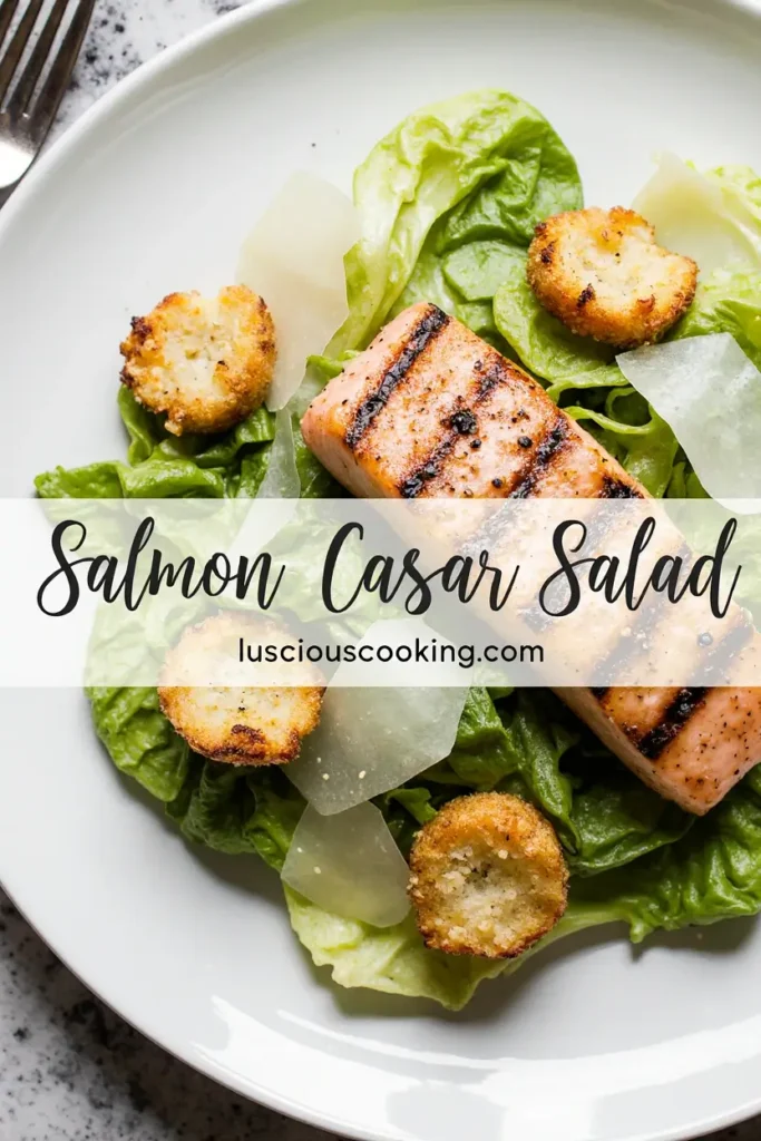 Salmon Caesar Salad