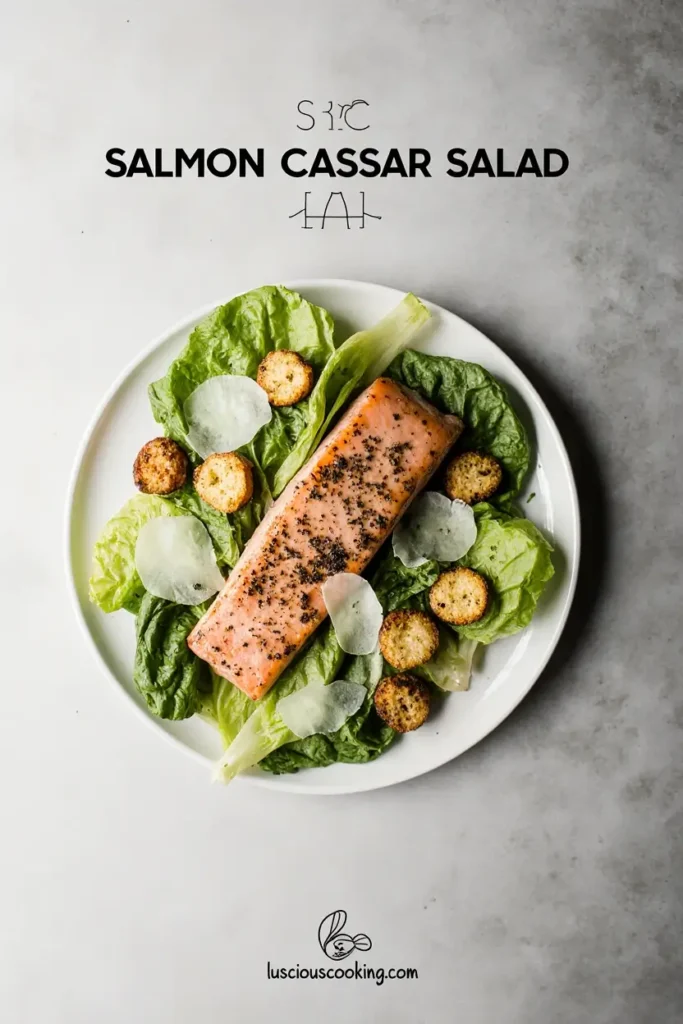 Salmon Caesar Salad