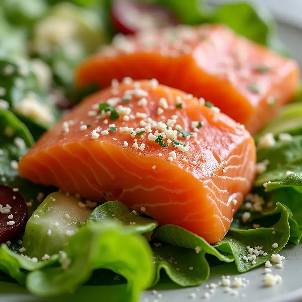 Salmon Caesar Salad