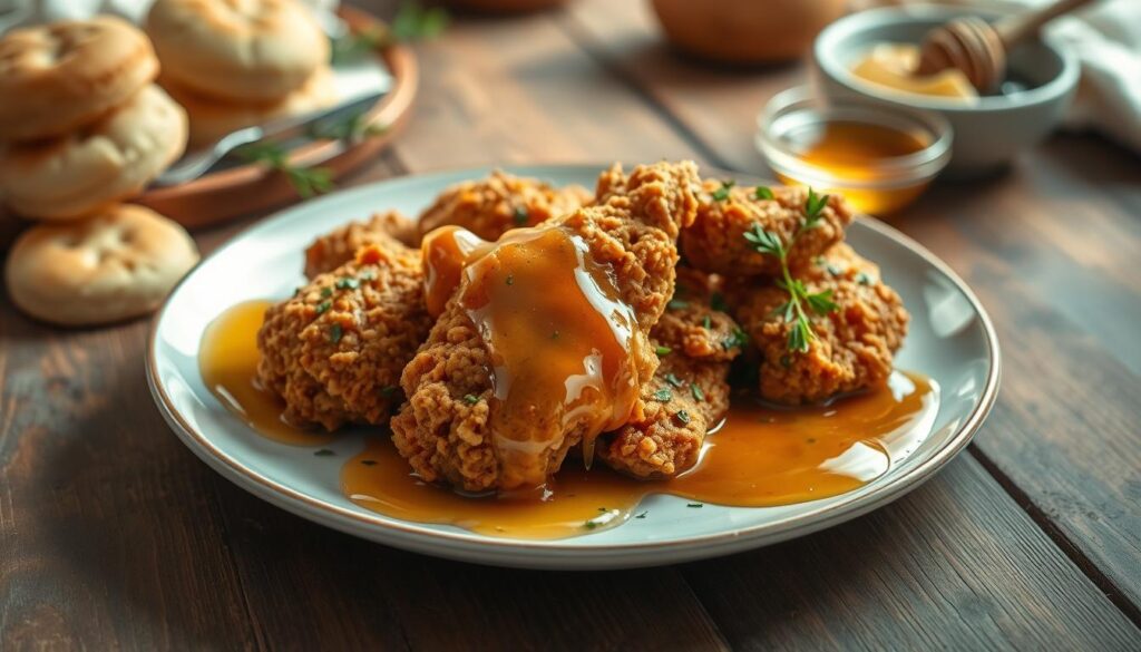 fried chicken honey butter