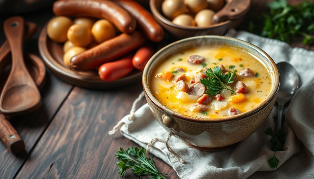 kielbasa potato soup