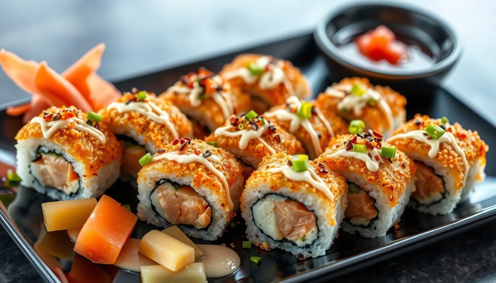 bake salmon sushi