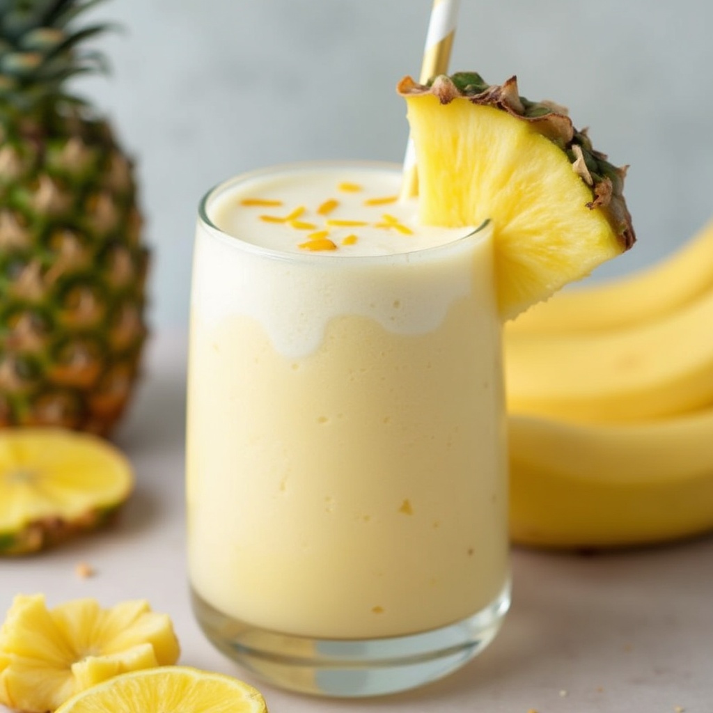 pineapple banana smoothie