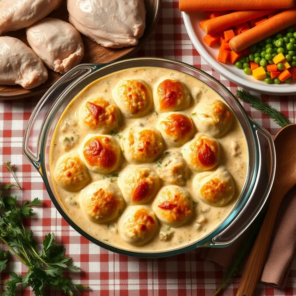 Chicken and Dumpling Casserole