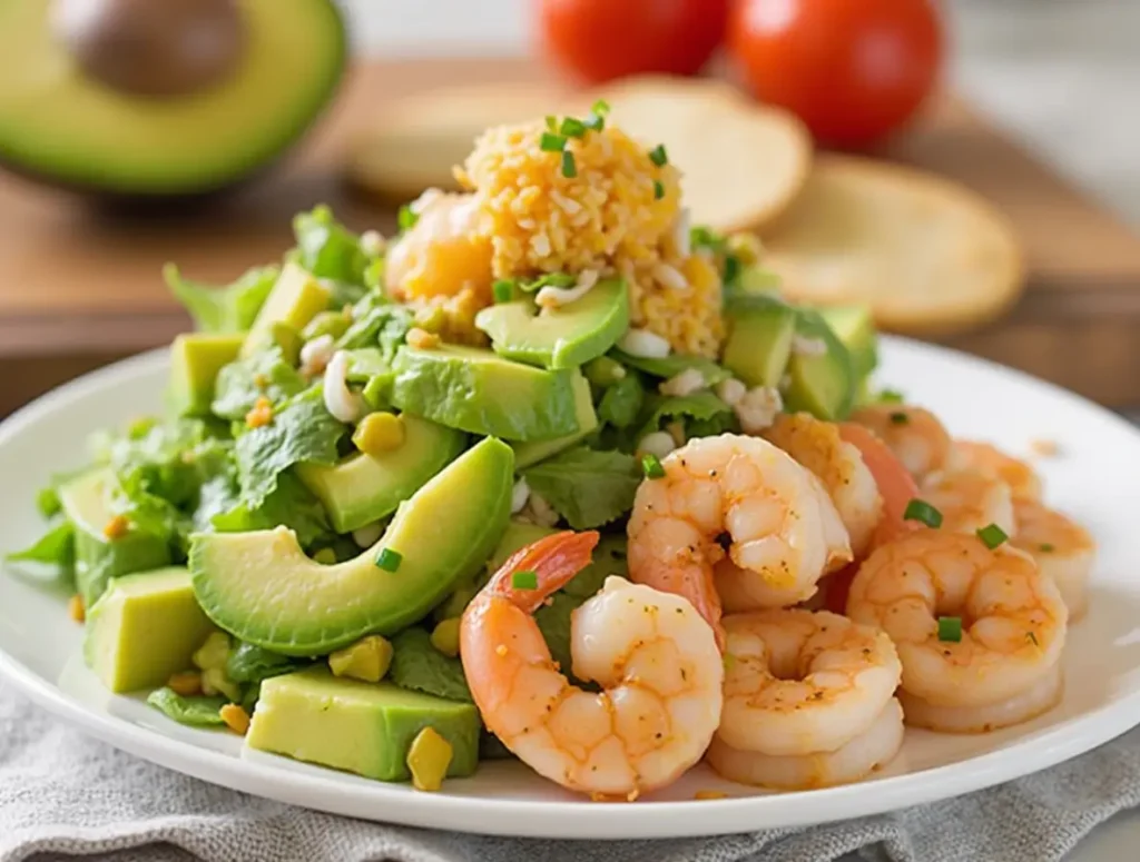 Shrimp and Avocado Salad