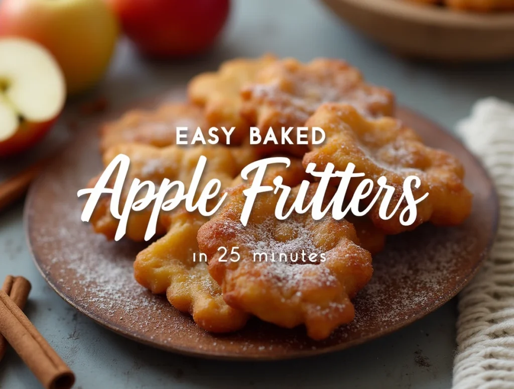 Baked Apple Fritters
