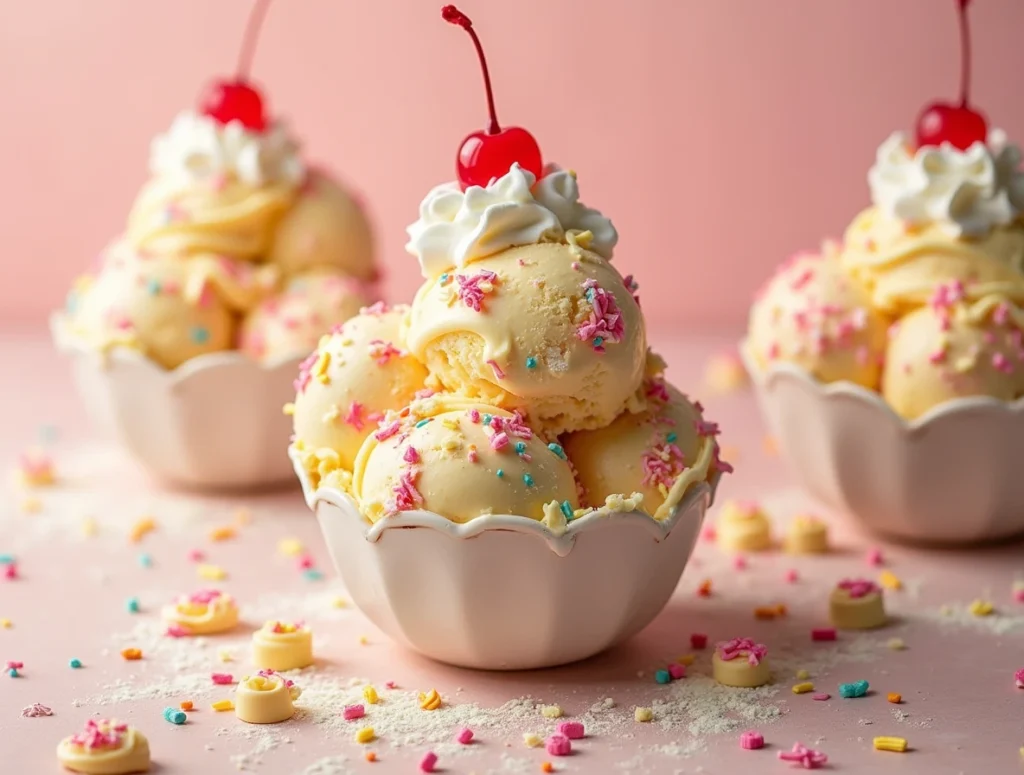 Cake Batter Ice Cream