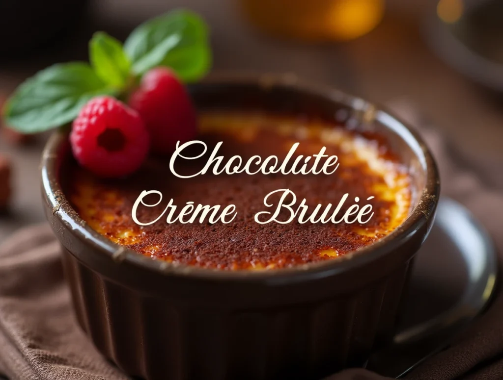 Chocolate Crème Brûlée