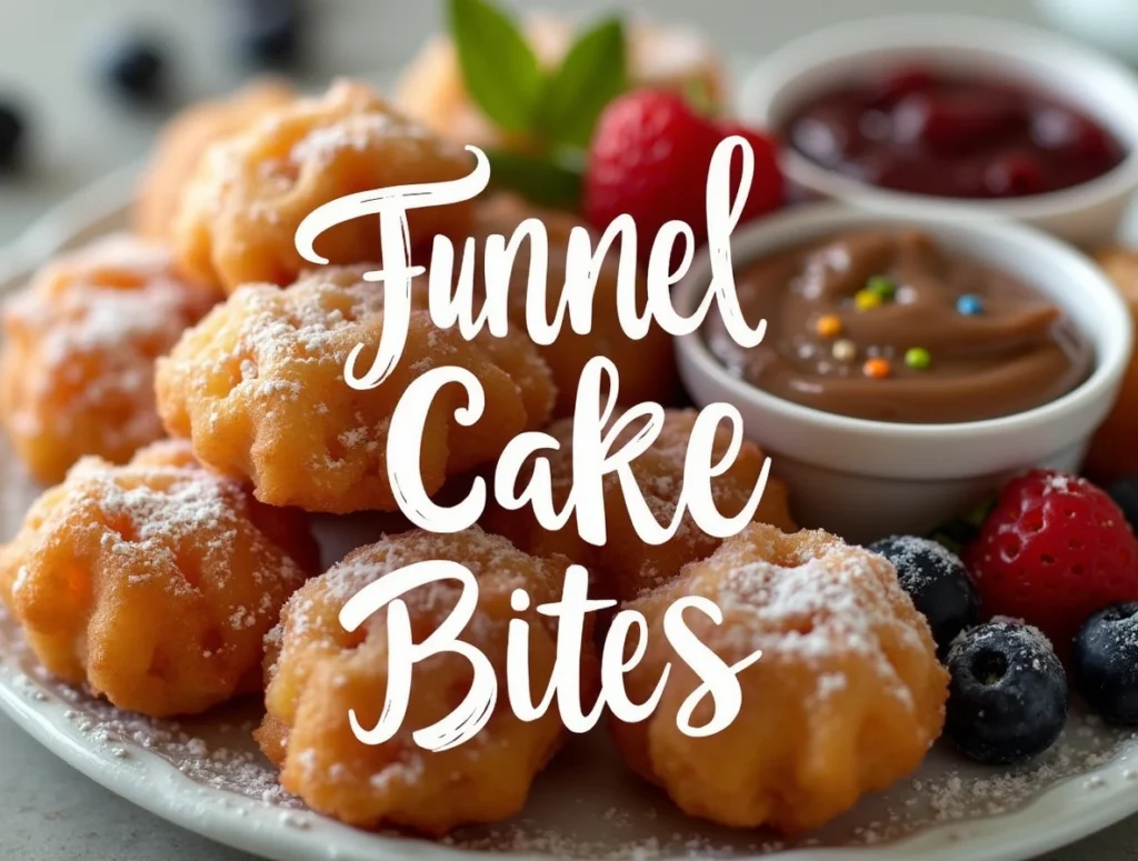 Funnel Cake Bites