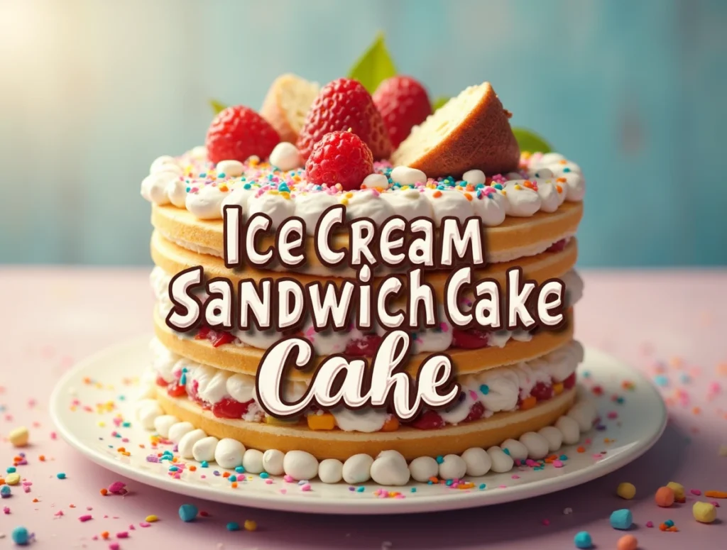 Ice Cream Sandwich Cake