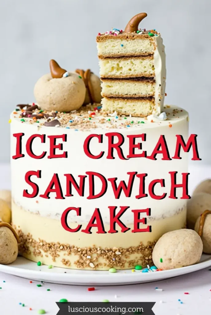Ice Cream Sandwich Cake