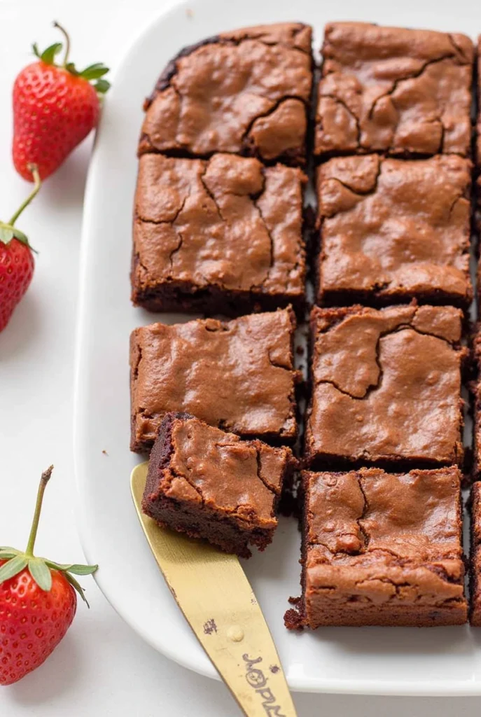 Strawberry Brownies