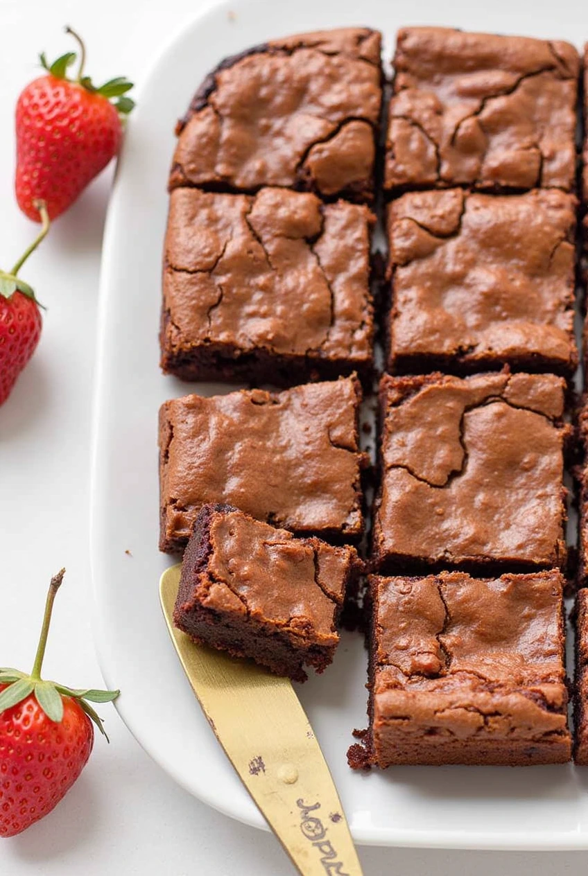 Strawberry Brownies
