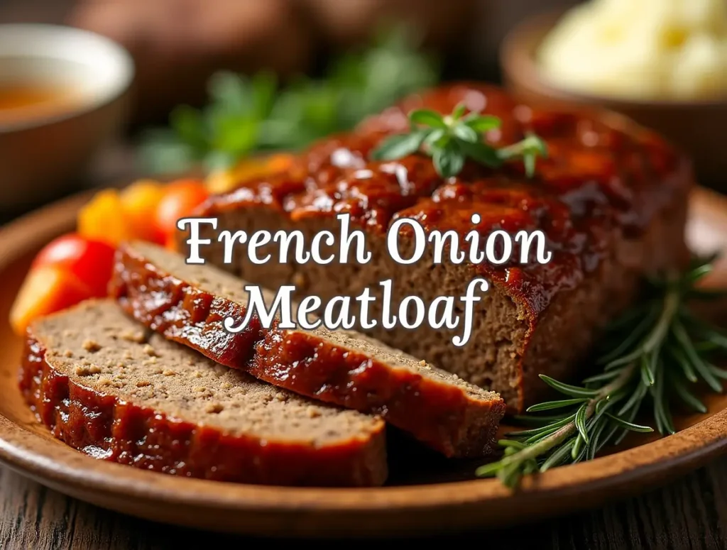 French Onion Meatloaf
