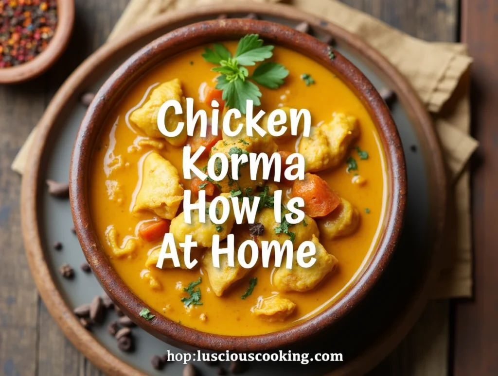 Chicken Korma