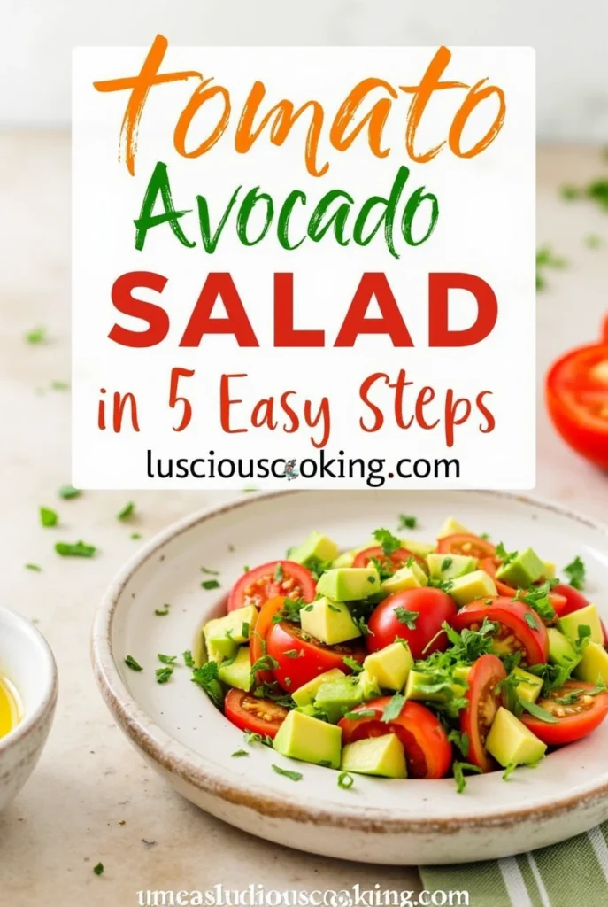 Tomato Avocado Salad