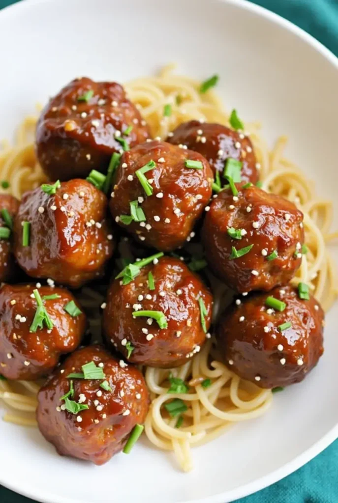 Teriyaki Meatballs
