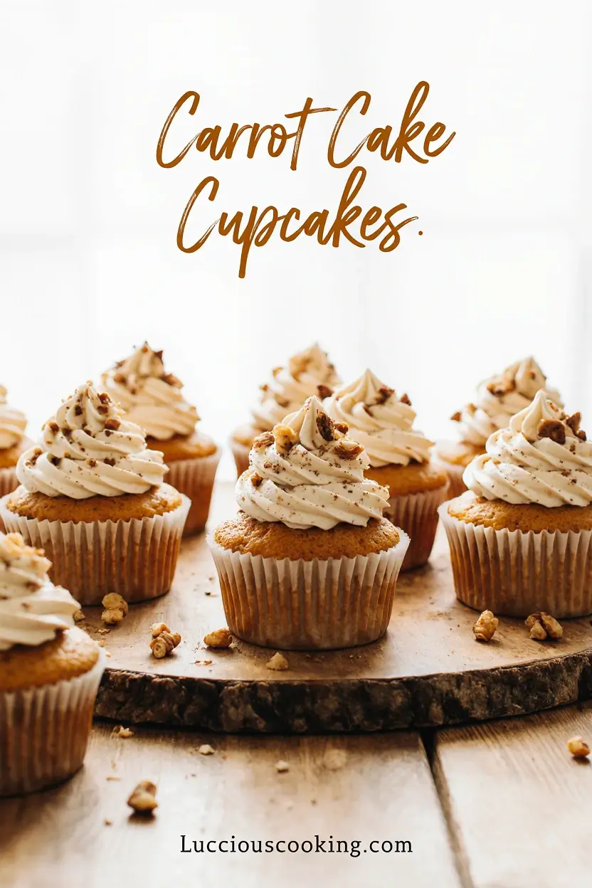 Carrot Cake Cupcakes