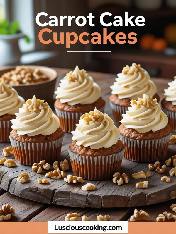 Carrot Cake Cupcakes