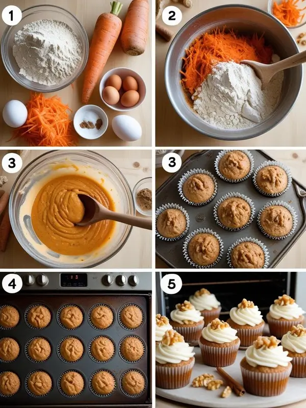 Carrot Cake Cupcakes