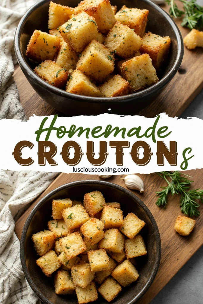 Homemade Croutons Recipe