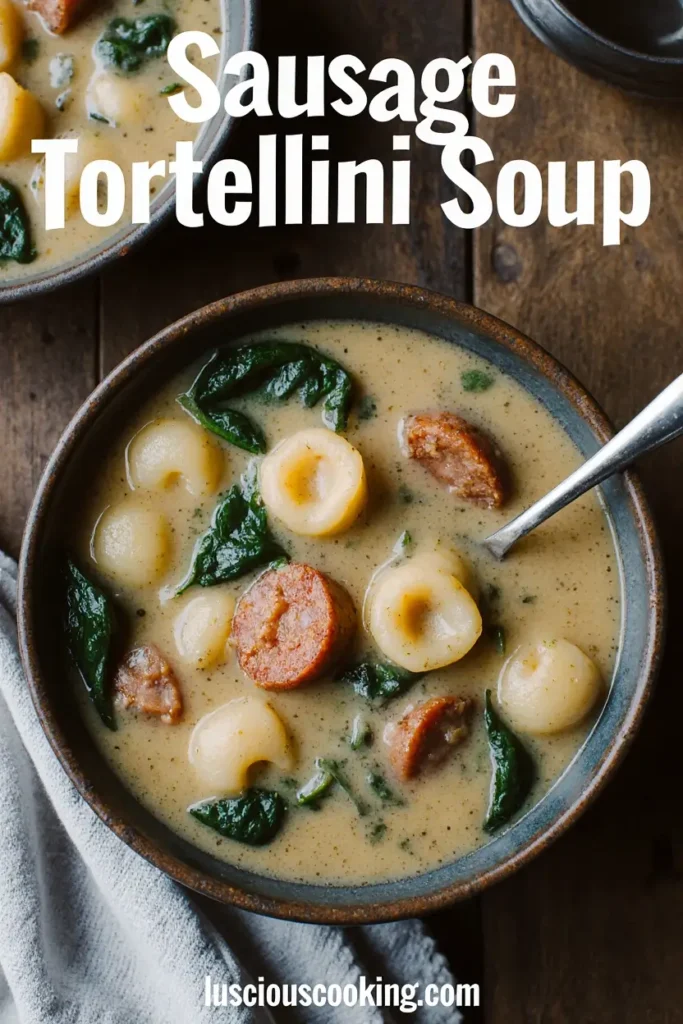 Sausage Tortellini Soup