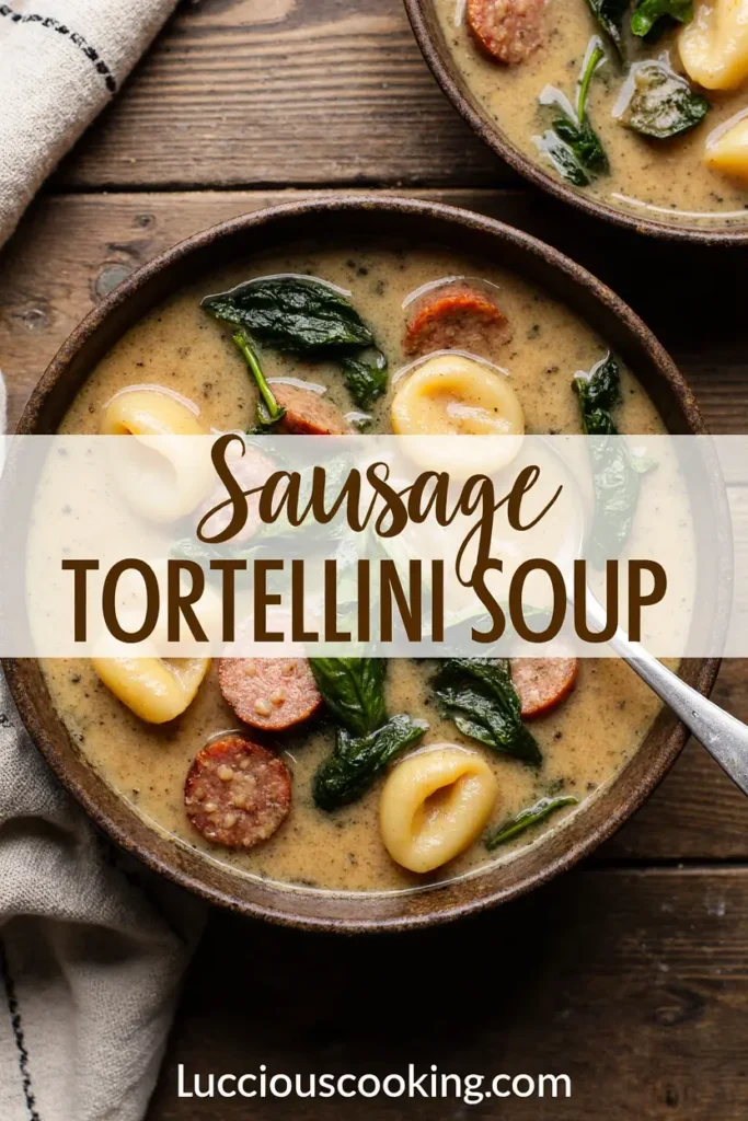 Sausage Tortellini Soup